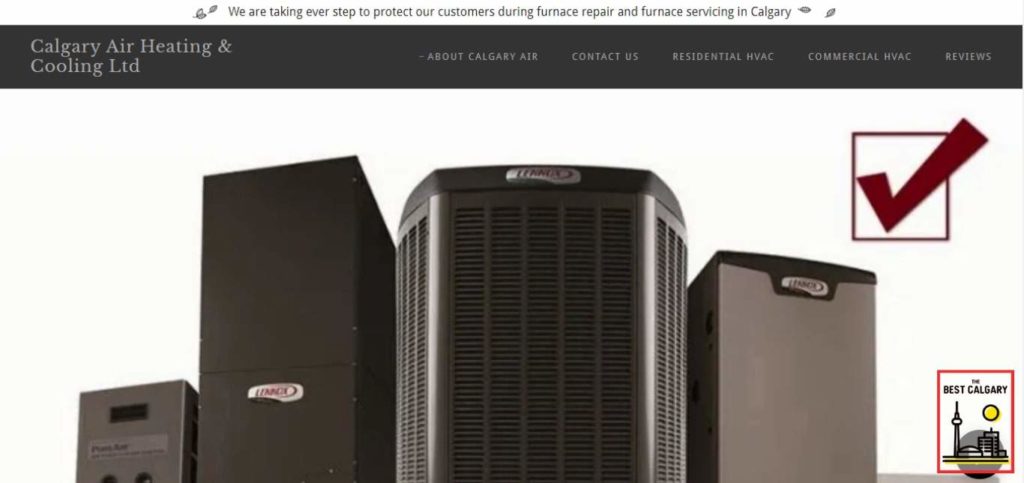 Calgary Air's Homepage