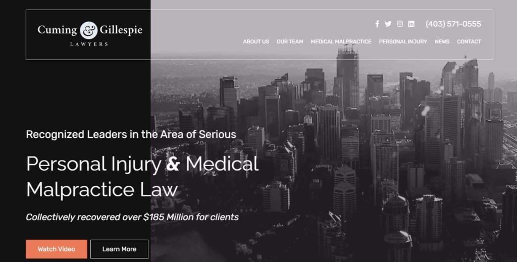 Cuming & Gillespie's Homepage