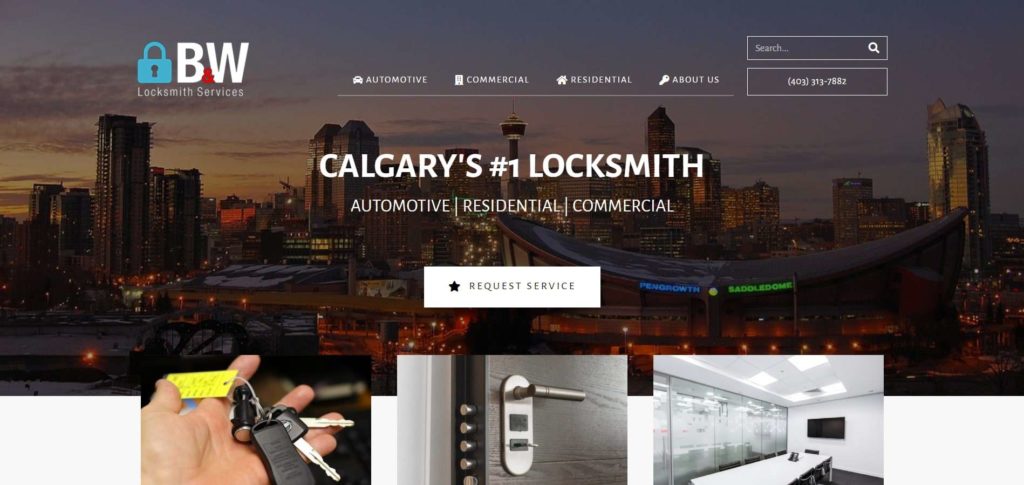 B&W Locksmith's Homepage