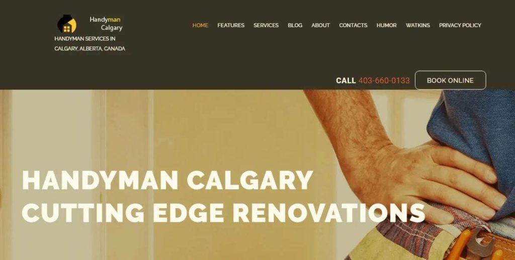 Handyman Calgary's Homepage