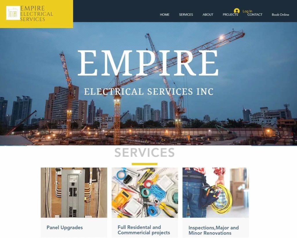 Empire Electrical Services Inc's Homepage