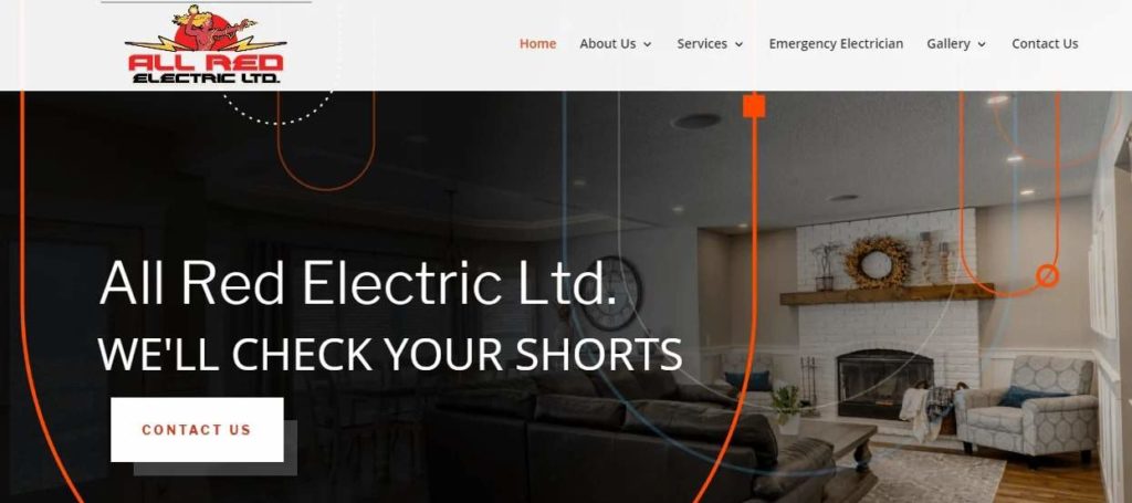 All Red Electric Ltd.'s Homepage