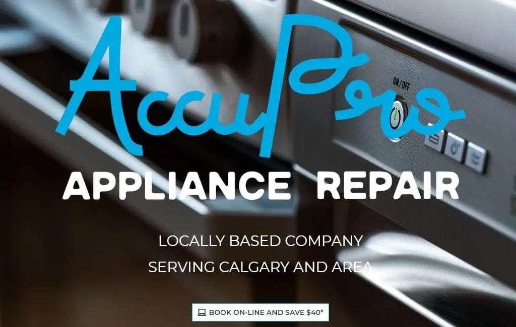 AccuPro Appliance Repair's Homepage