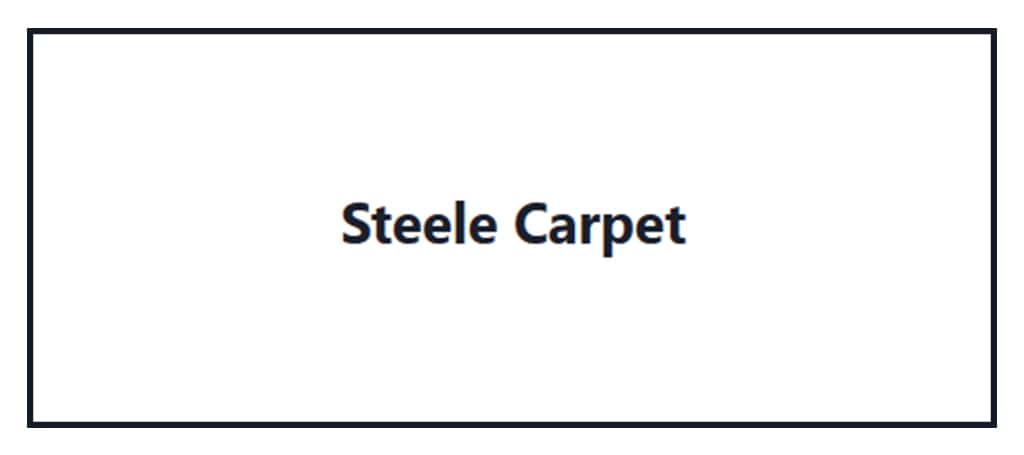 Steele Carpet Cleaning Airdrie's Banner