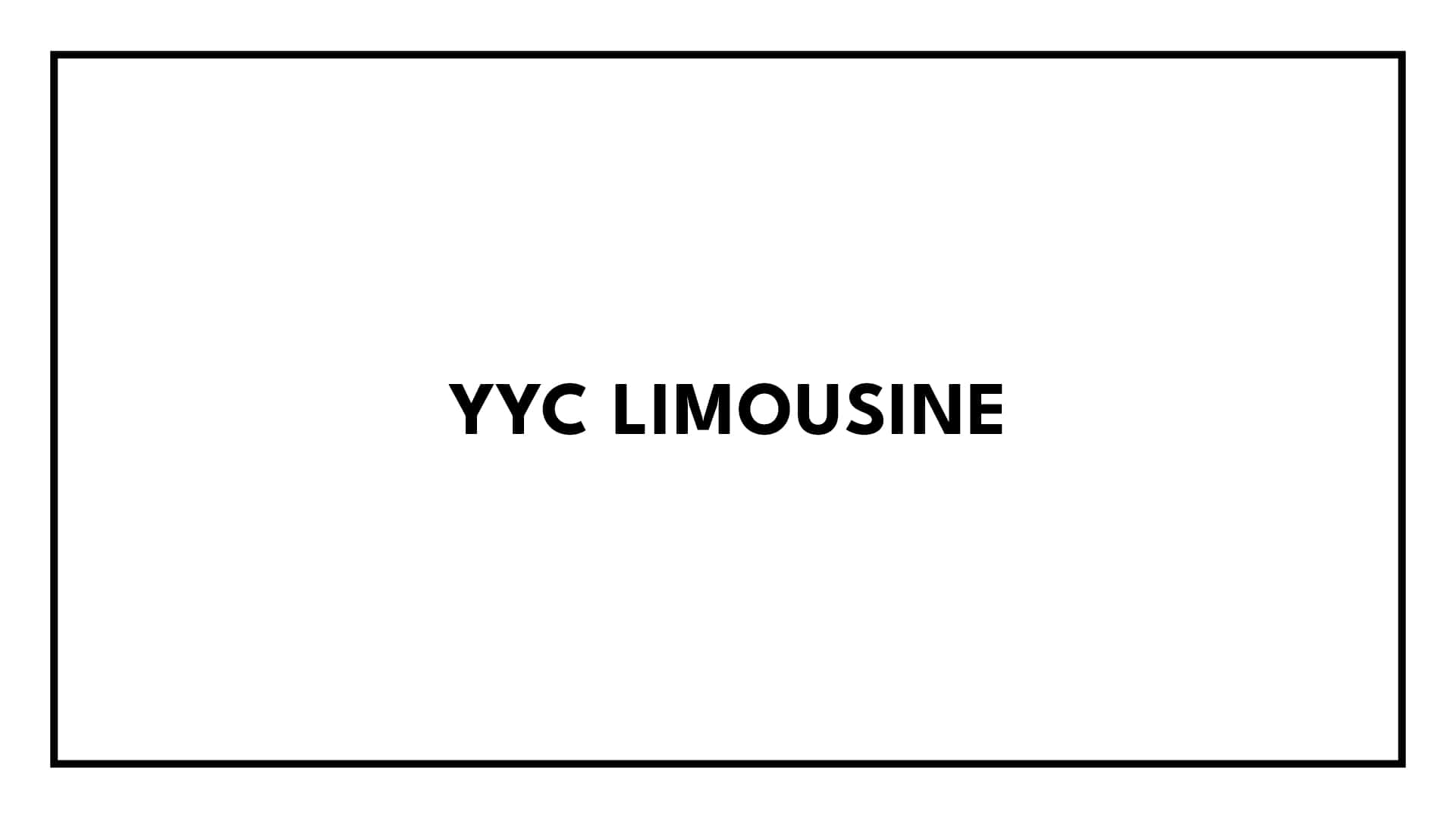 YYC Limousine's Banner