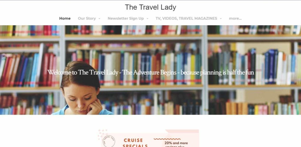 The Travel Lady's Homepage