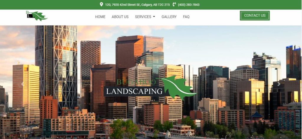 Bugaboo Landscaping Ltd's Homepage
