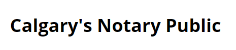 Calgary’s Notary Public's Logo