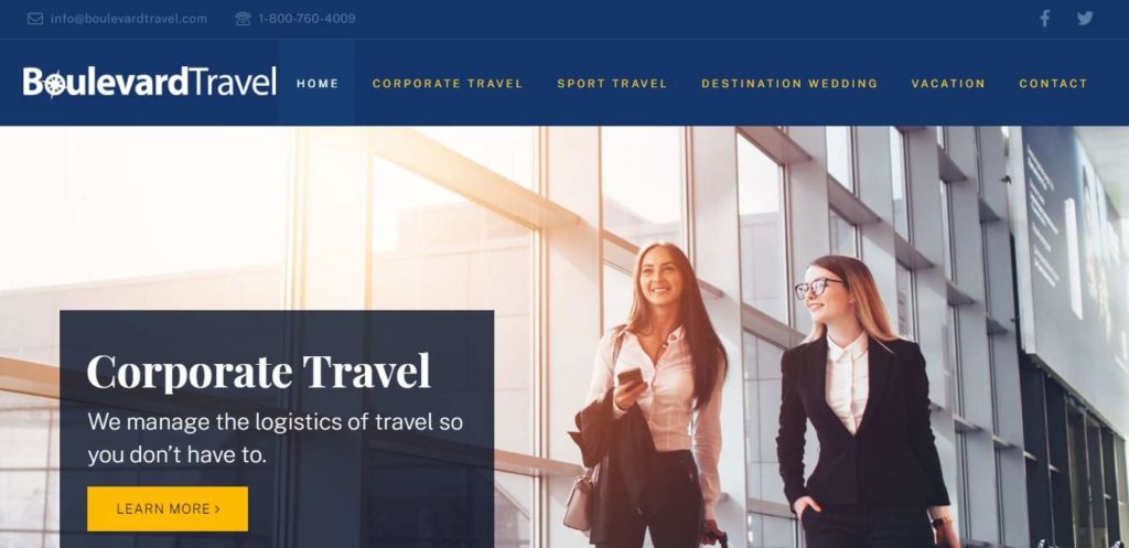 Boulevard Travel's Homepage