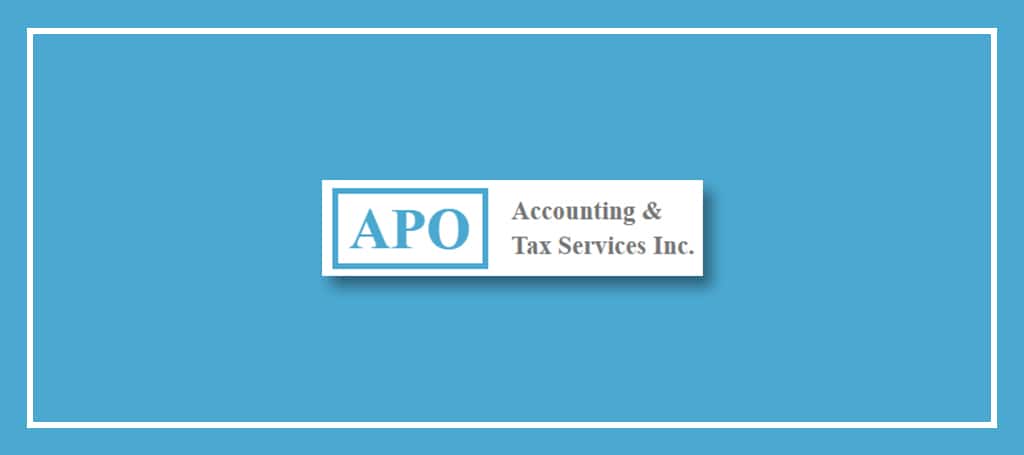 APO Accounting and Tax Services Banner