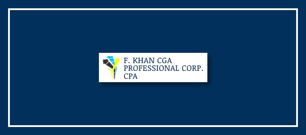 F. Khan CGA Professional Corp, CPA's Banner