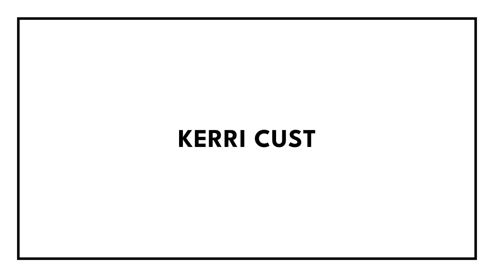 Kerri Cust's Banner