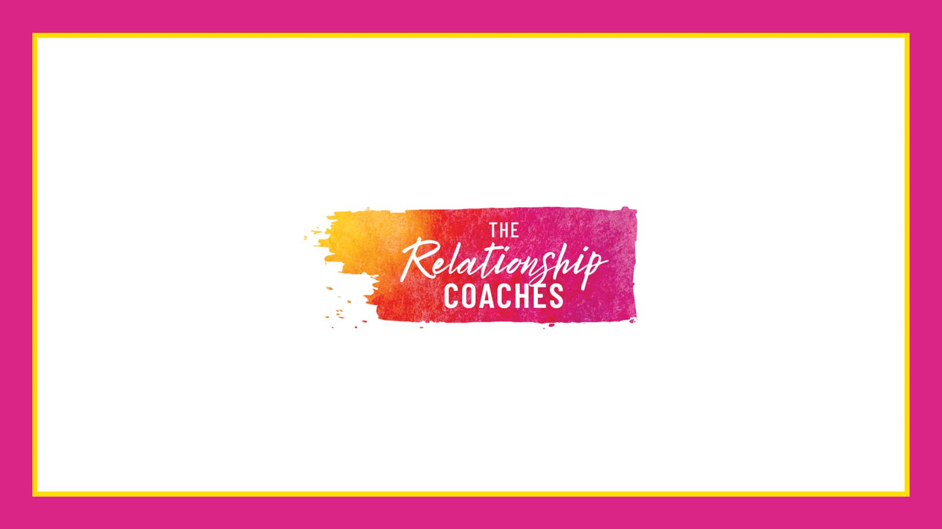 The Relationship Coaches Banner