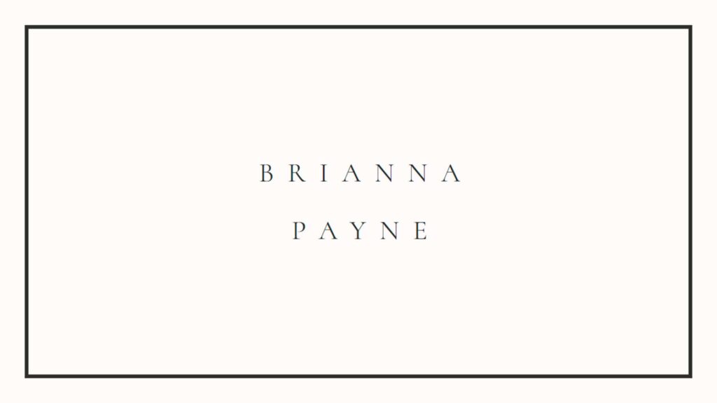 Brianna Payne Photography's Banner
