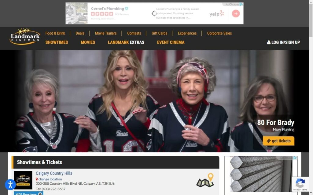 Landmark Cinemas Country Hills Homepage