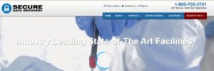 Secure Data Recovery Services' Homepage