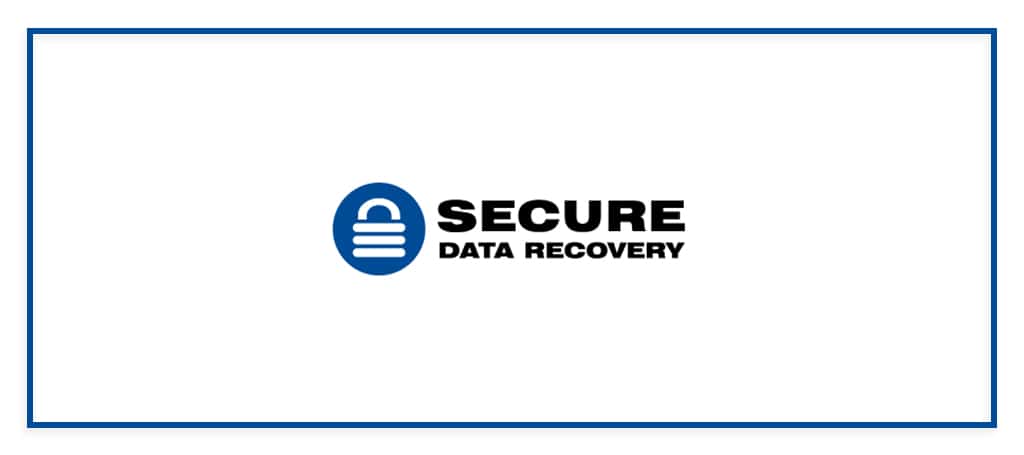 Secure Data Recovery Services Banner