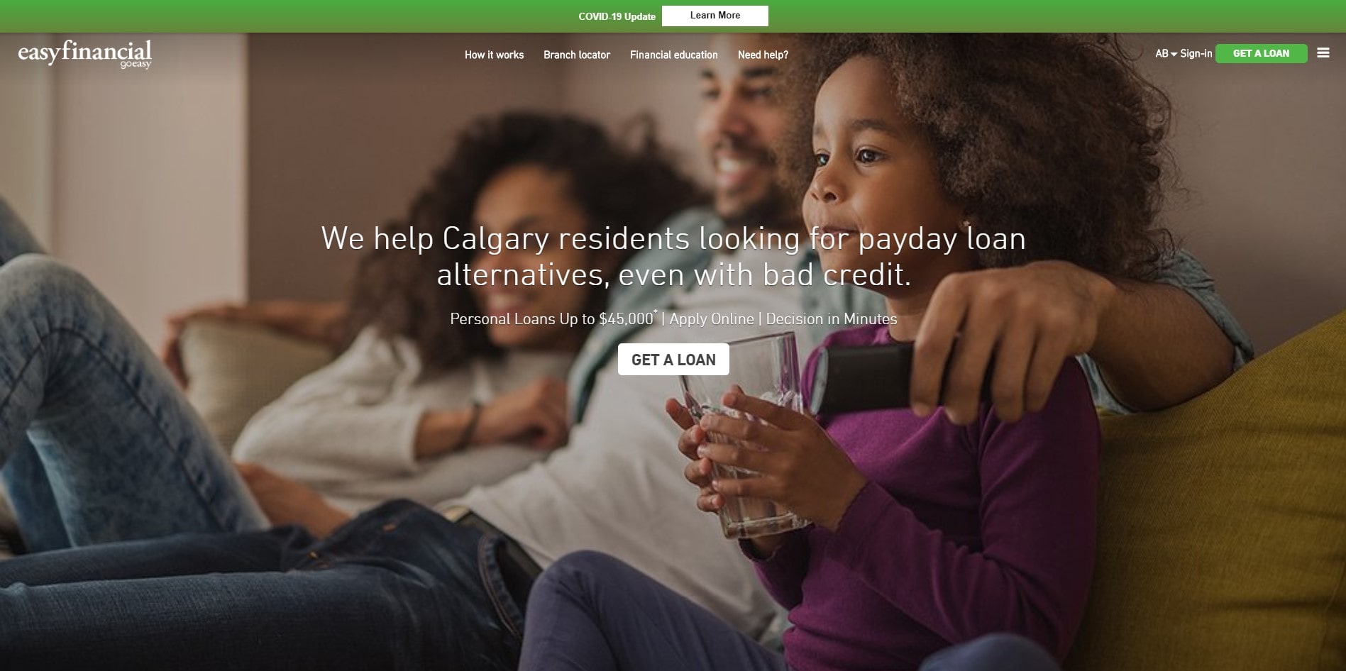 EasyFinancial's Homepage