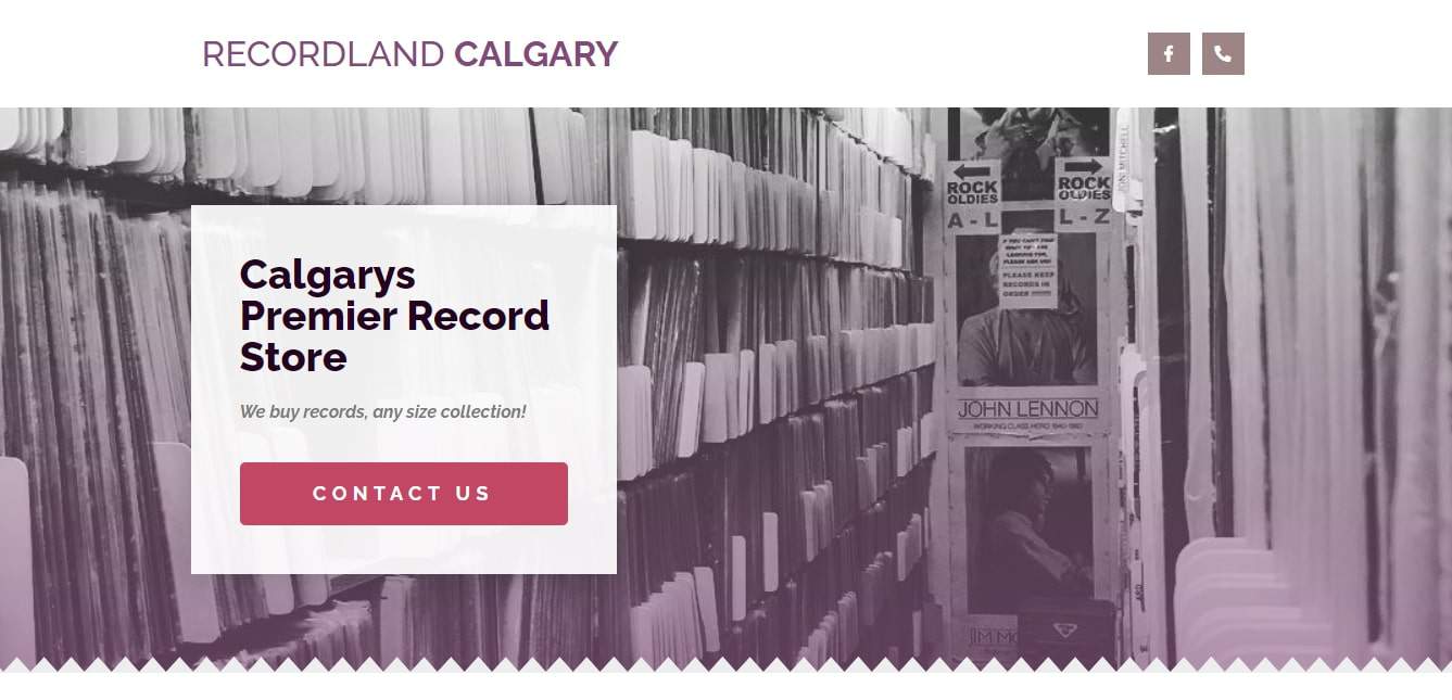 Recordland Limited's Homepage