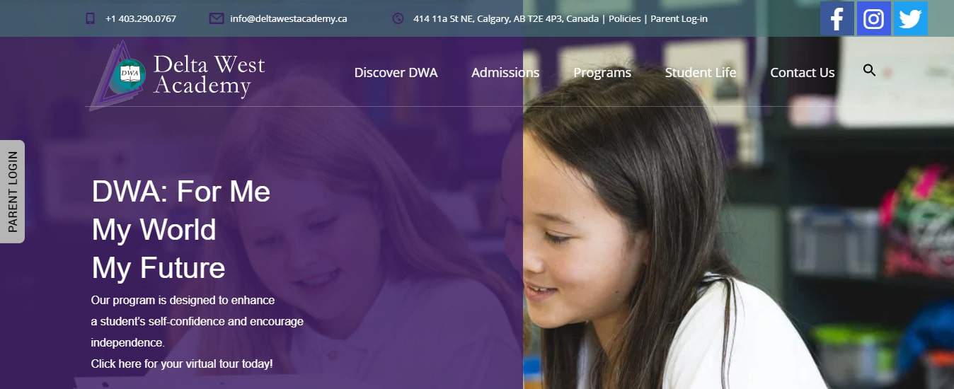 Delta West Academy's Homepage