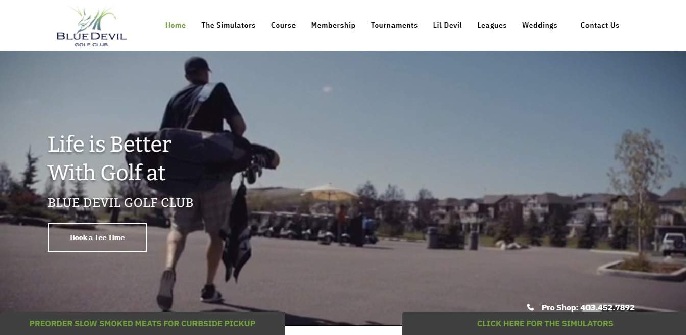 Blue Devil Golf Club's Homepage