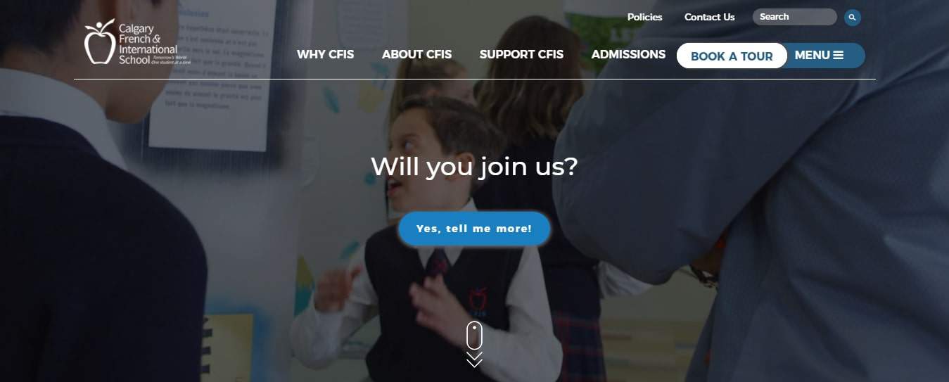 Calgary French & International School's Homepage