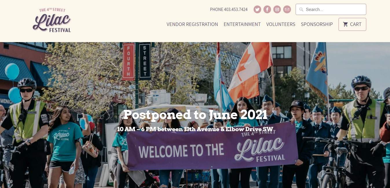 Lilac Festival's Homepage