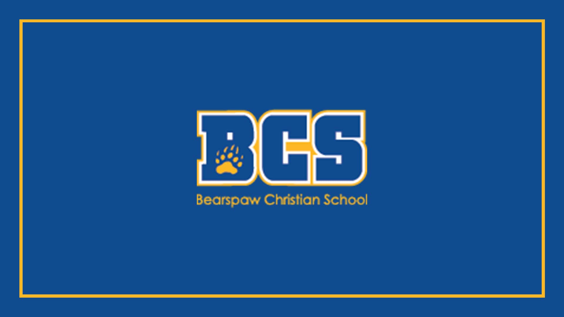 Bearspaw Christian School's Banner