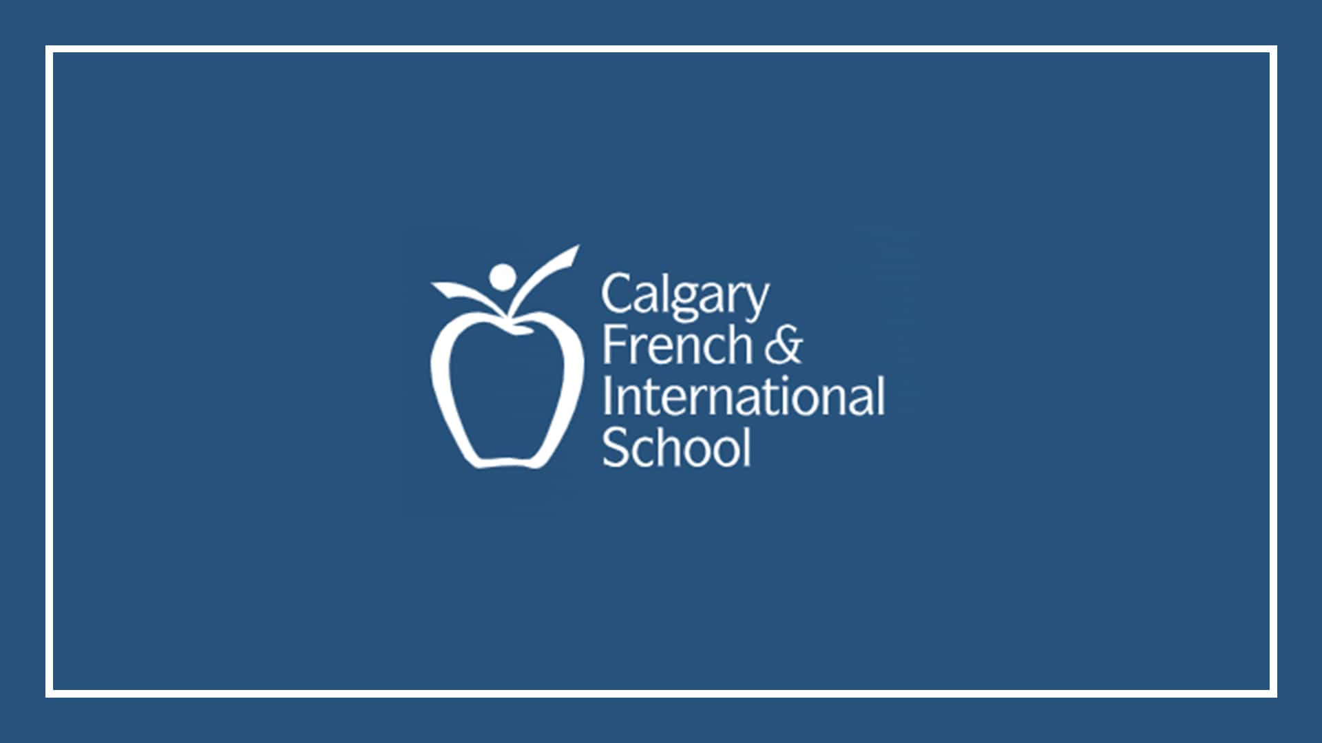 Calgary French & International School's Banner