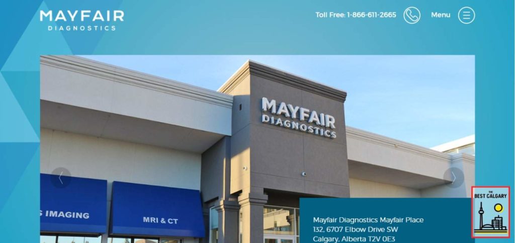 Mayfair Diagnostics Mayfair Place's Homepage