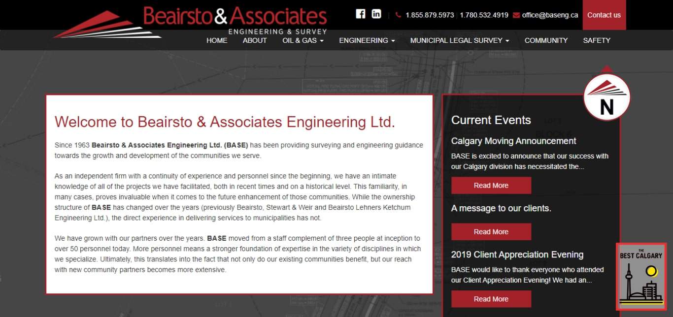 Beairsto & Associates Engineering Calgary's Homepage