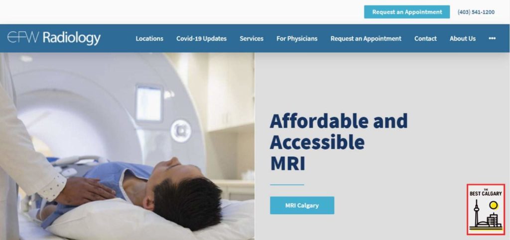 EFW Radiology - Advanced Medical Imaging Centre's Homepage