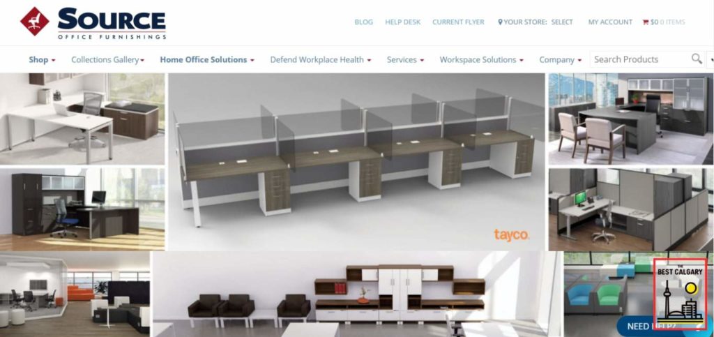 Source Office Furniture - Calgary's Homepage
