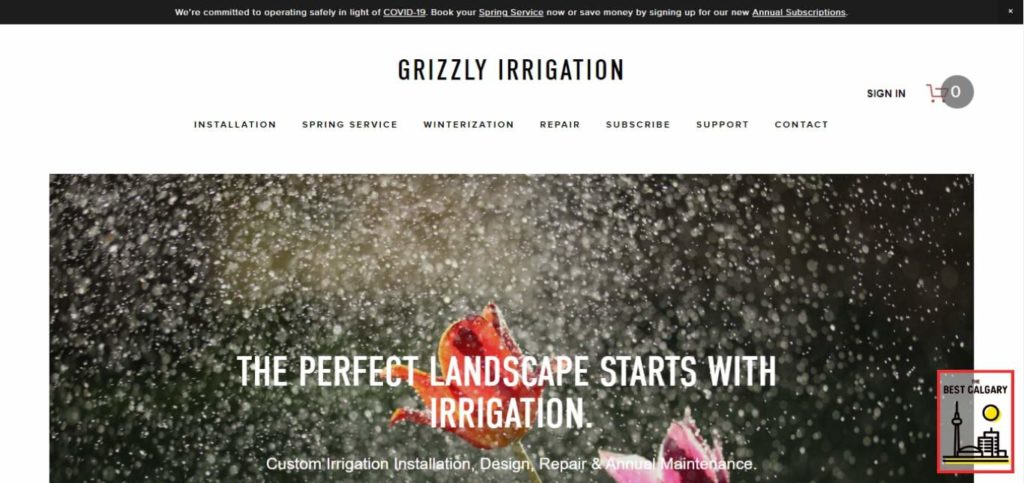 Grizzly Irrigation's Homepage