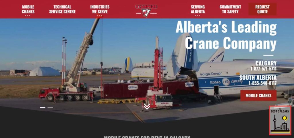 Stampede Crane & Rigging's Homepage