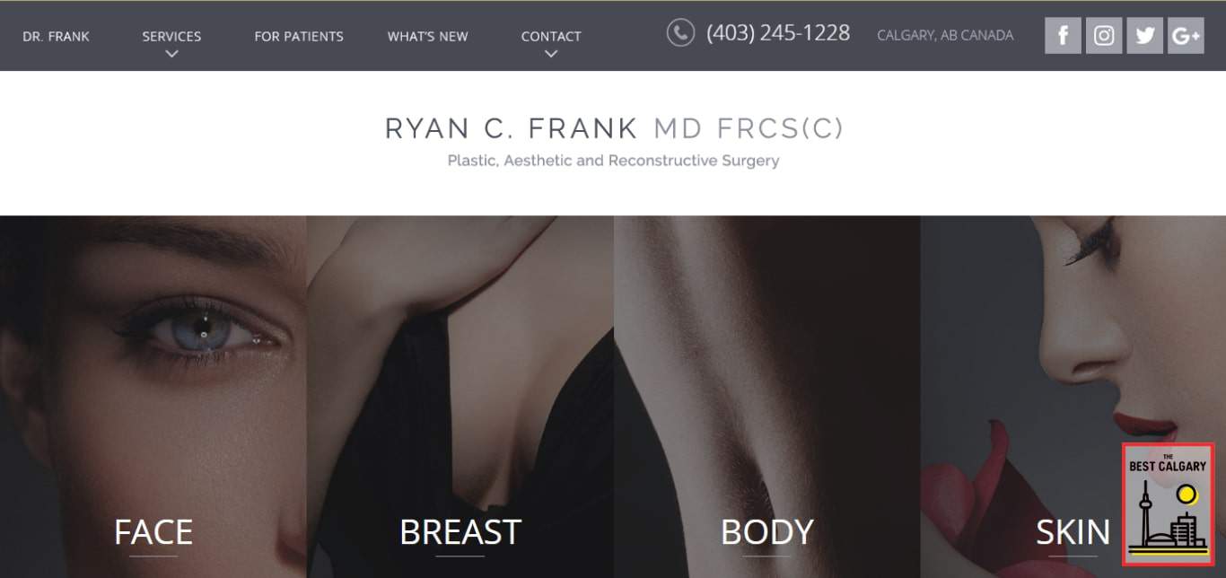 Ryan Frank MD's Homepage