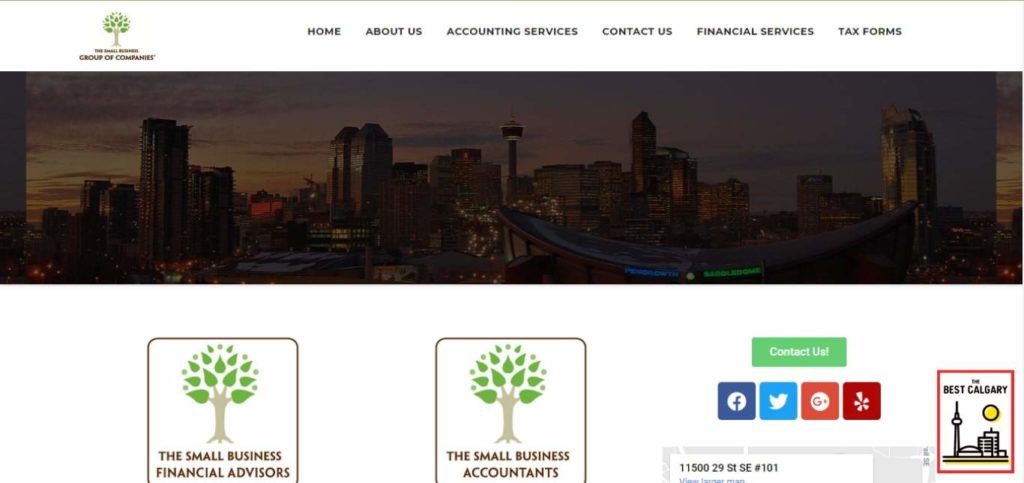 The Small Business Accountants Ltd's Homepage