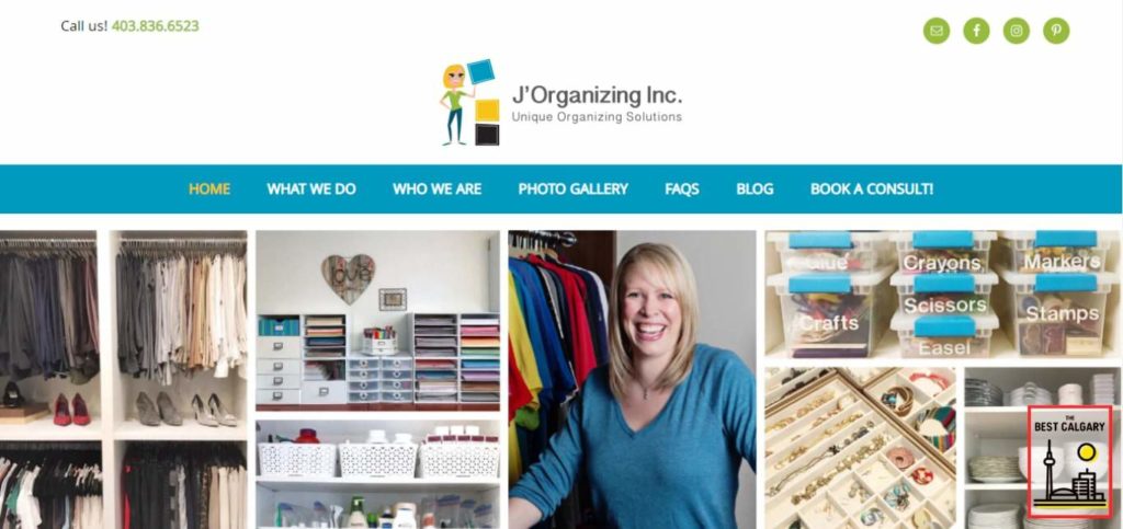 J'Organizing Inc.'s Homepage
