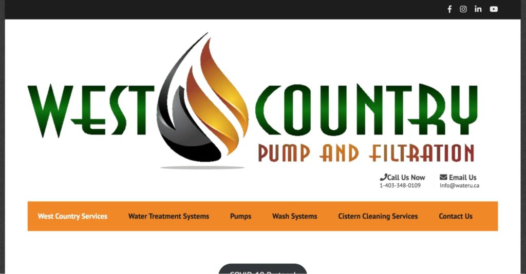 West Country Pump and Filtration Ltd.'s Homepage