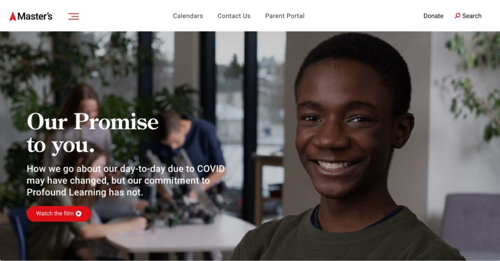 Master’s Academy & College's Homepage