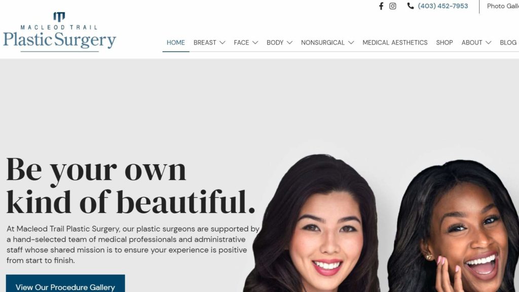 Macleod Trail Plastic Surgery's Homepage
