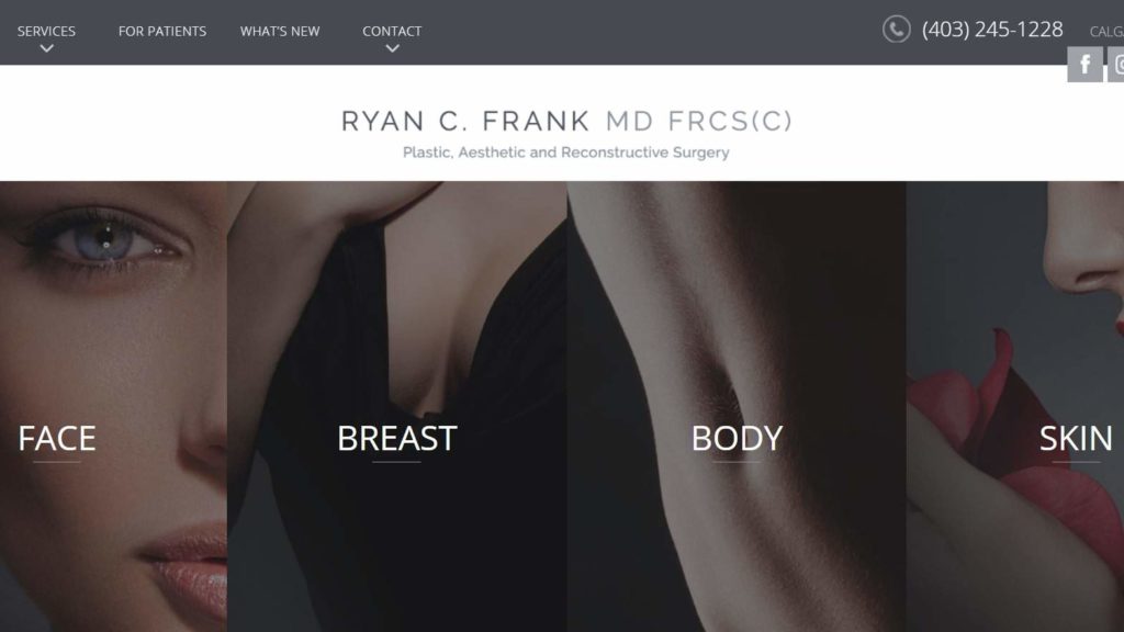 Ryan C. Frank, MD, FRCS(C)'s Homepage