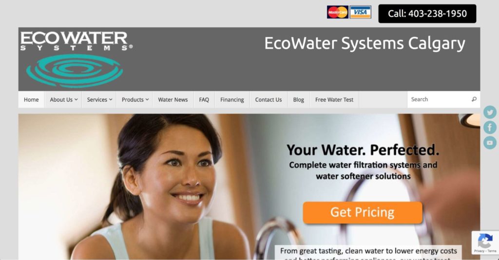EcoWater Systems Calgary's Homepage
