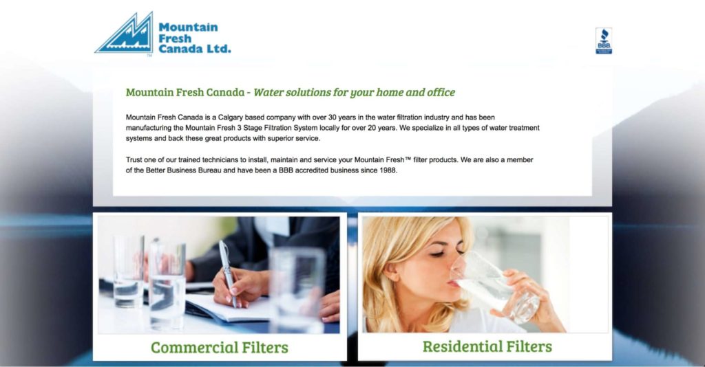 Mountain Fresh Canada Ltd.'s Homepage