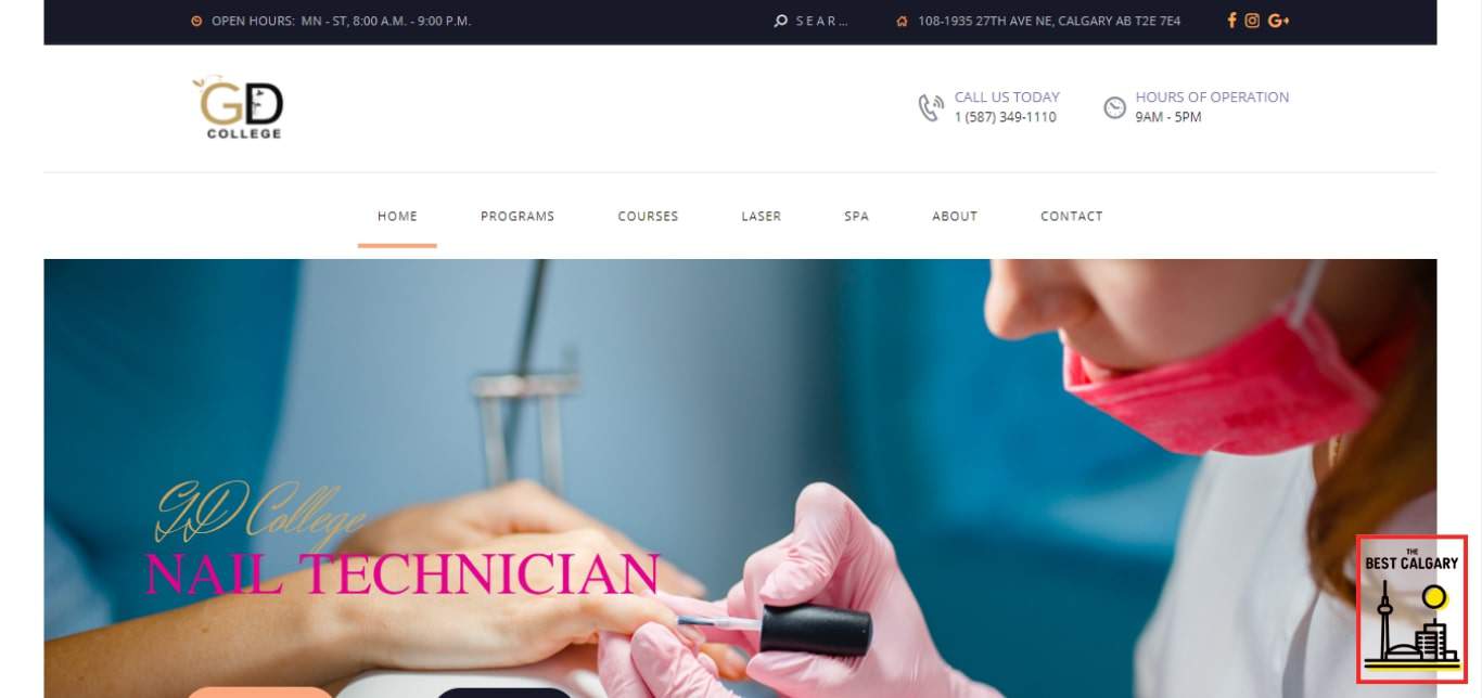 GD College's Homepage