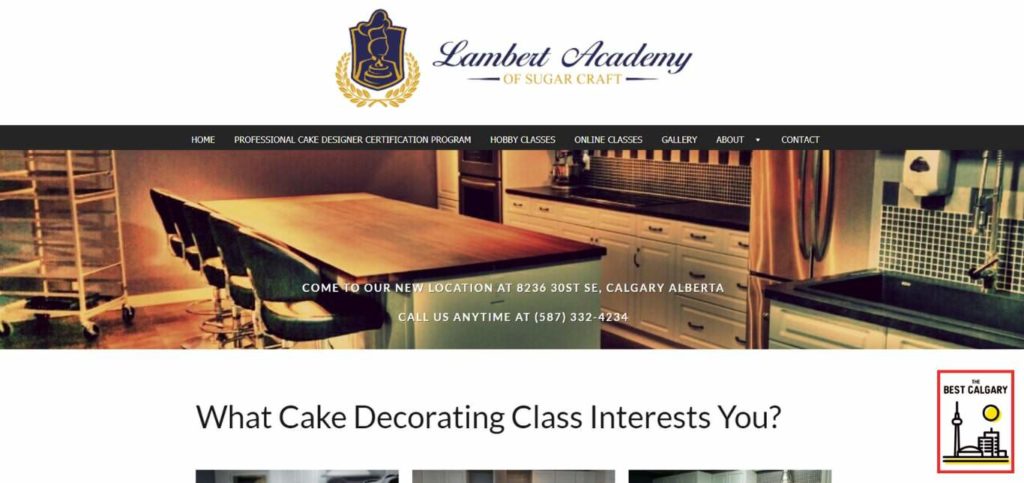 Lambert Academy of SugarCraft's Homepage