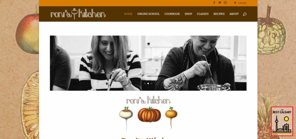 Roni's Kitchen's Homepage