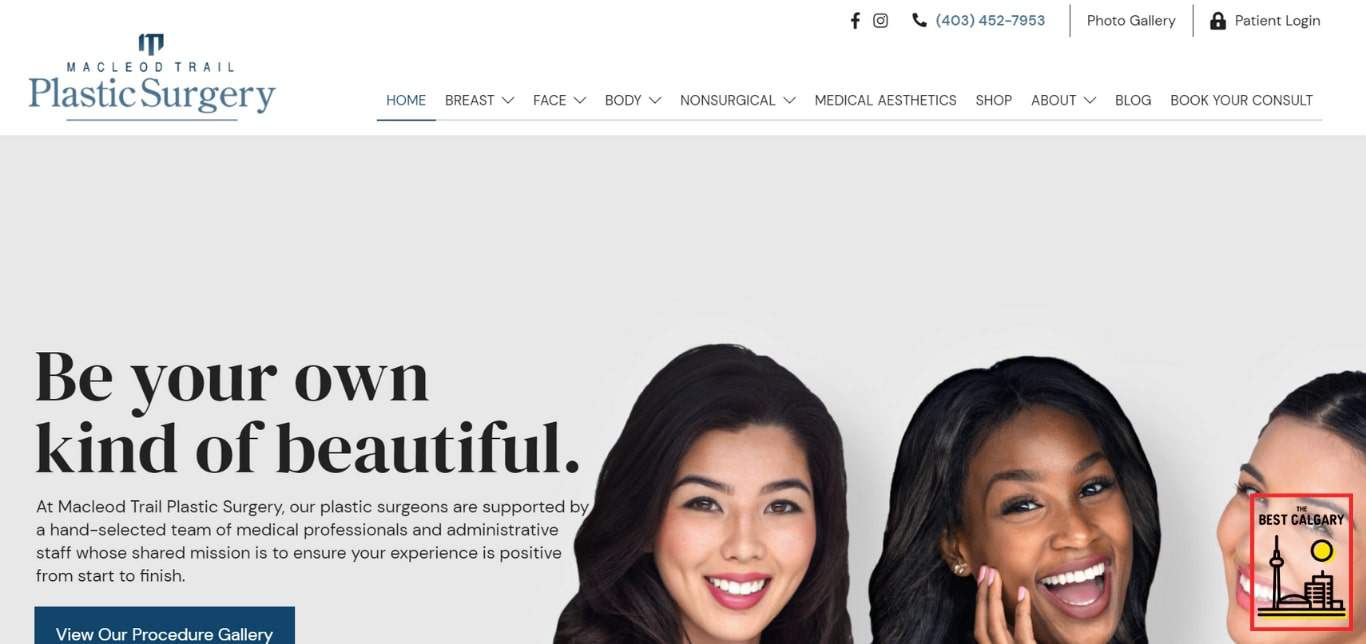 Macleod Trail Plastic Surgery's Homepage