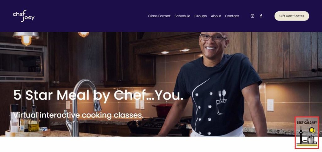 Chef Joey's Homepage