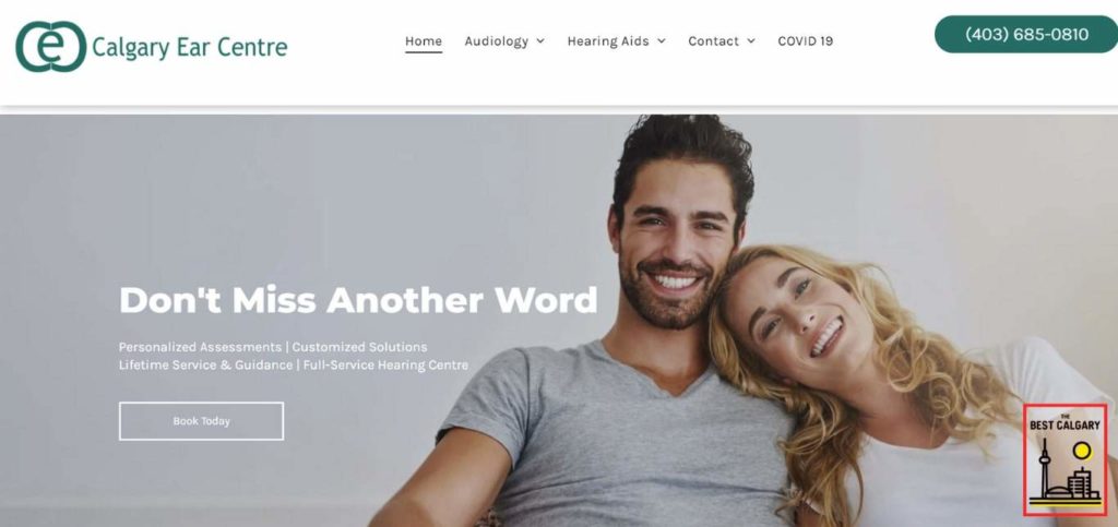 Calgary Ear Centre's Homepage